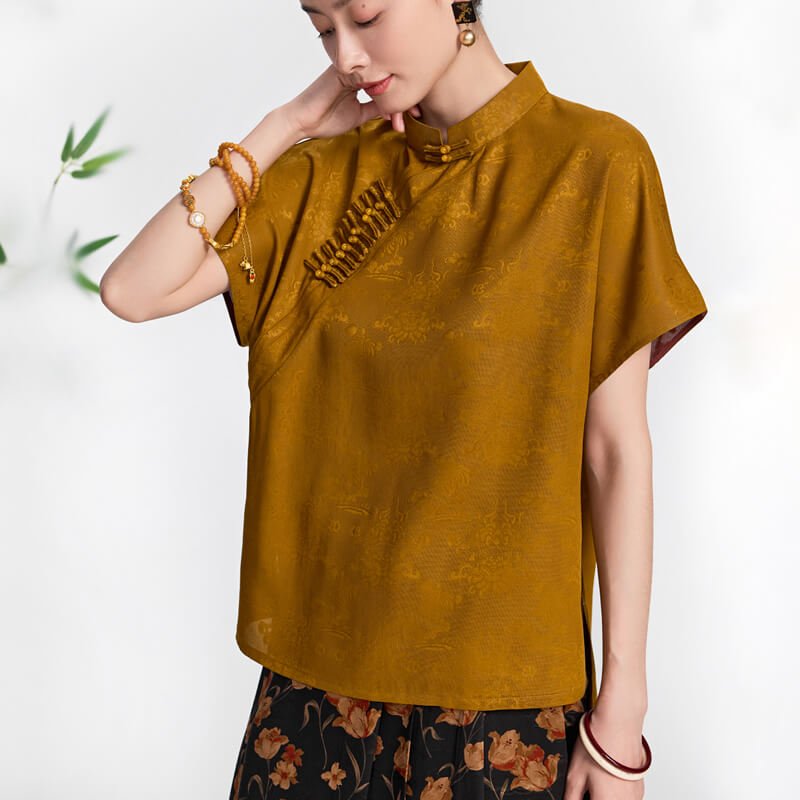 Historic imagery showing the cultural heritage of Shunde Xiangyunsha Silk in Chinese textile history.